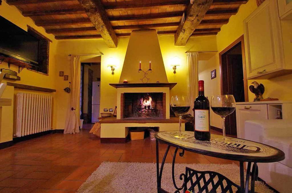 Cottage Le Ginestre Con Piscina In Val D'Orcia Радікофані Екстер'єр фото
