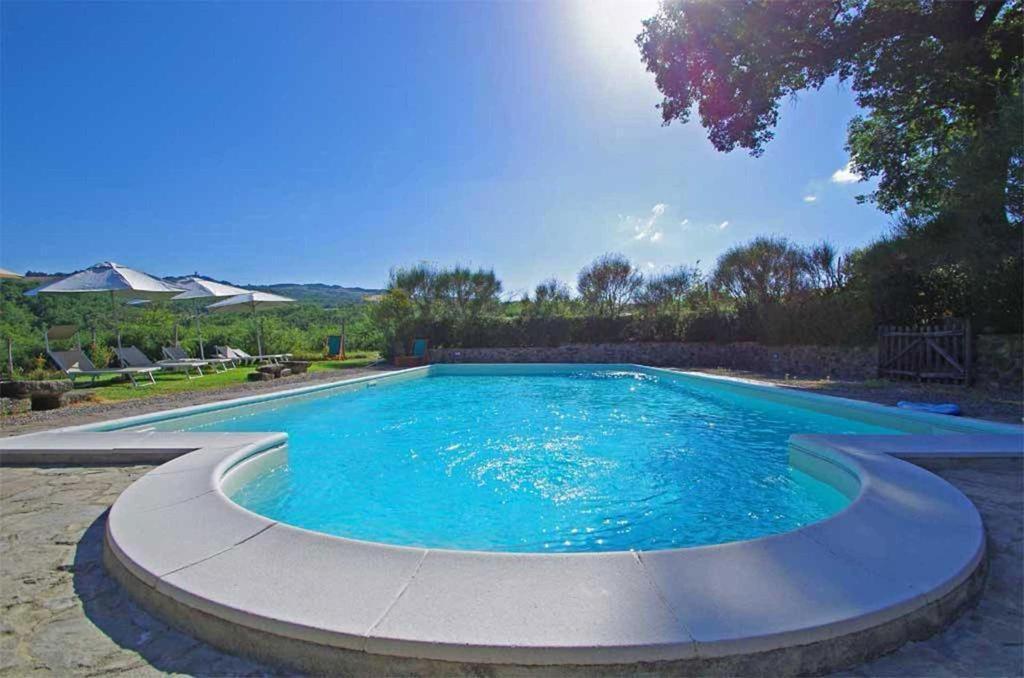 Cottage Le Ginestre Con Piscina In Val D'Orcia Радікофані Екстер'єр фото